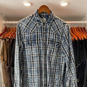 Men’s Medium GAP Western button down shirt